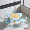 1514160 - Table and Chair Child - 3D Model For Interior Design - 250 3D Max