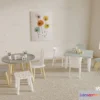 1514178 - Table and Chair Child - 3D Model For Interior Design - 259 3D Max