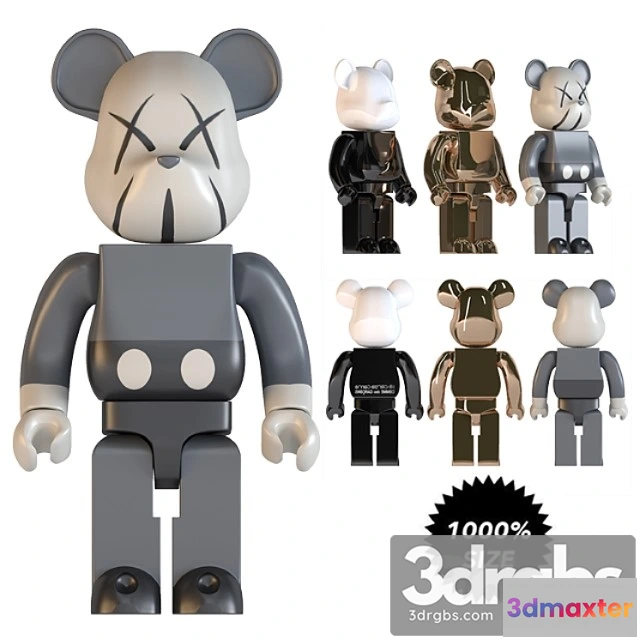 1016006 - Bearbrick size 1000%