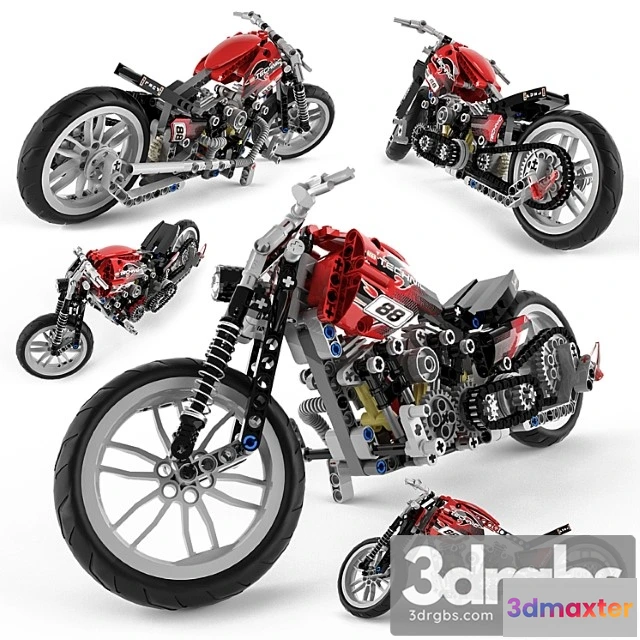 1016102 - Lego technic motorbike alternative
