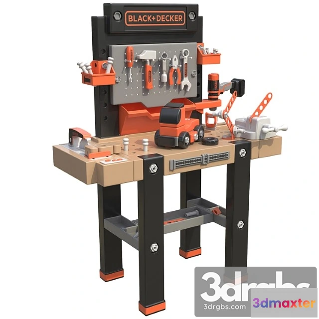 1016178 - Smoby Toys Black Decker Game Set