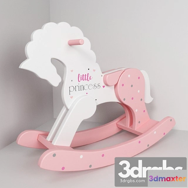 1016216 - Wood horse 03