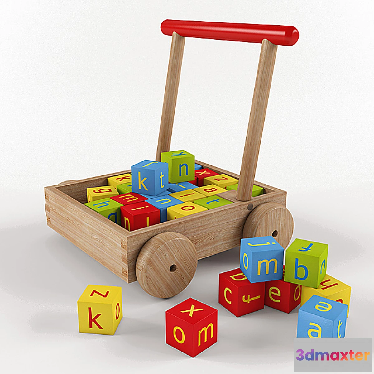 1271709 - Toy-cart 3D Max