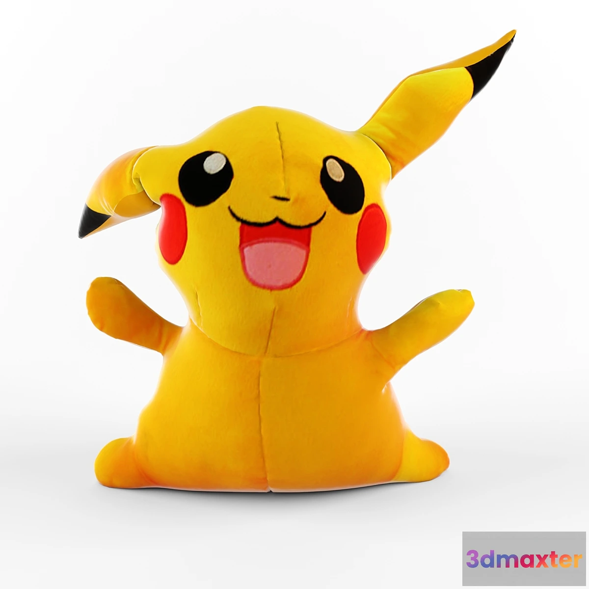 1272304 - toy pillow Pikachu 3D Max