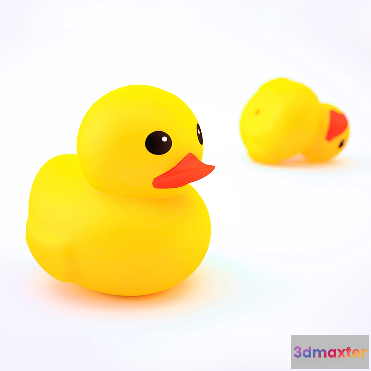 1279198 - Rubber duck 3D Max