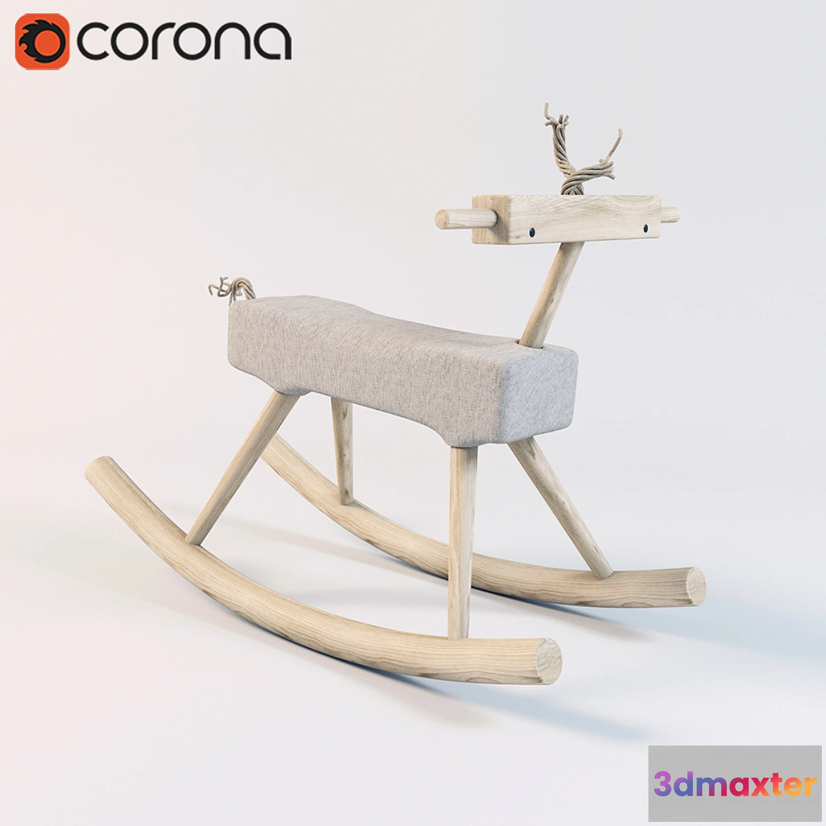 1283954 - Children’s toy rocking - No.2 3D Max