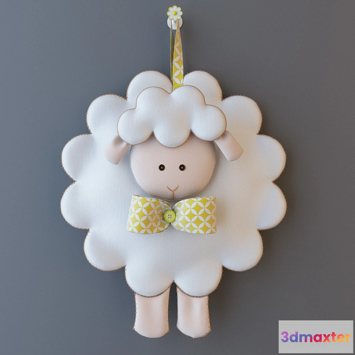 1284618 - Sheep_Children_Decor 3D Max