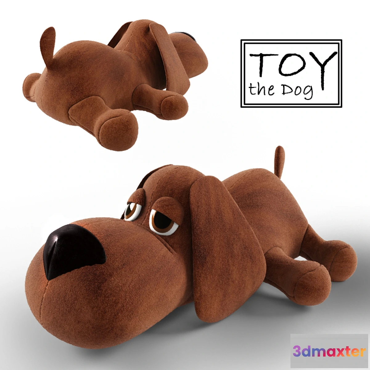1285778 - Soft toy dog 3D Max