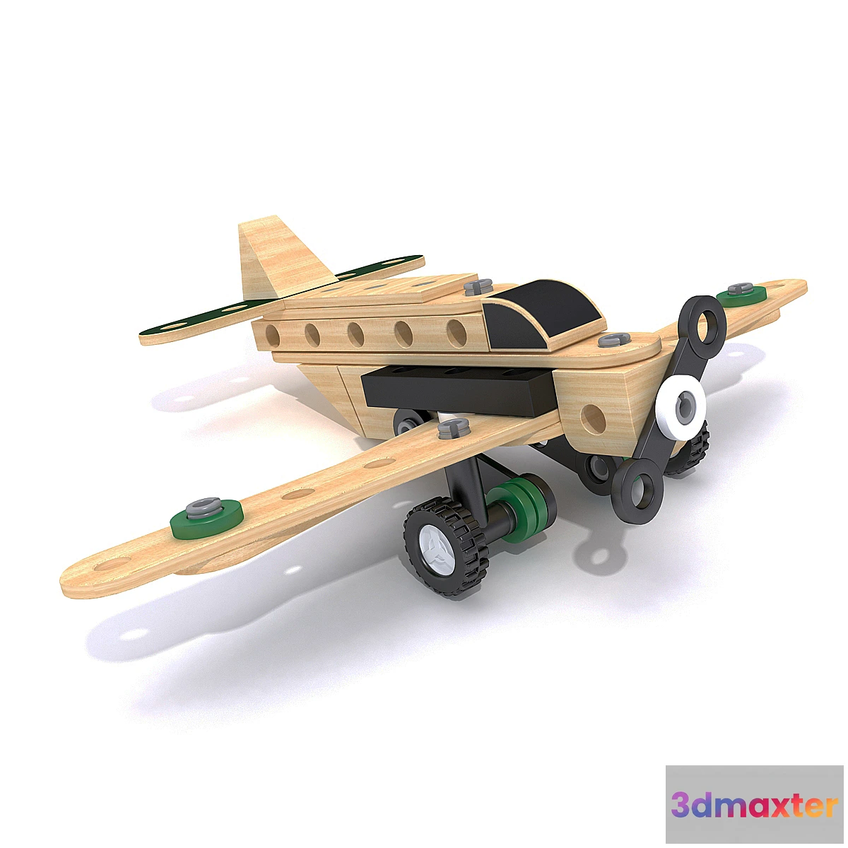 1287250 - Designer airplane BRIO 3D Max