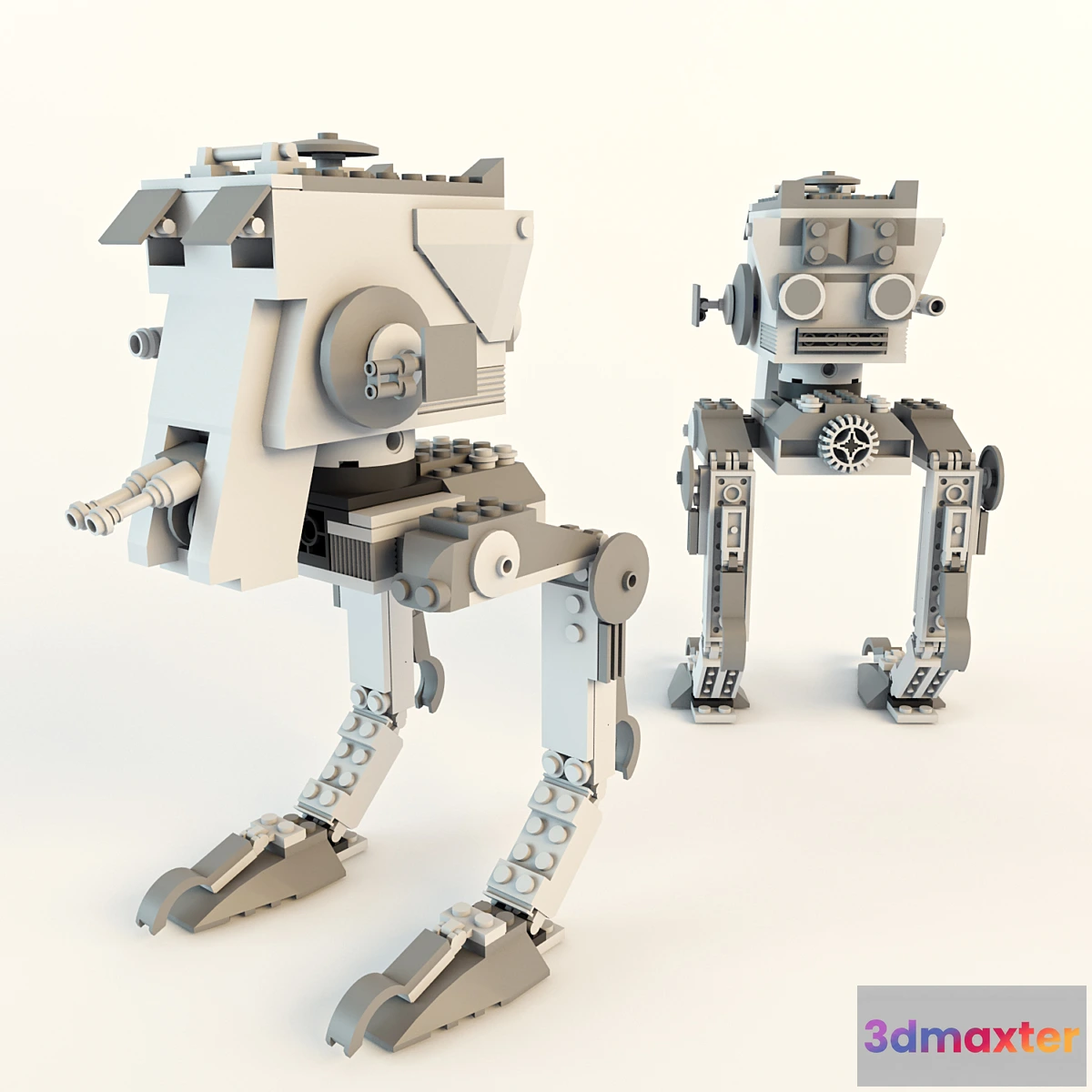 1287652 - LEGO Star Wars AT-ST 3D Max