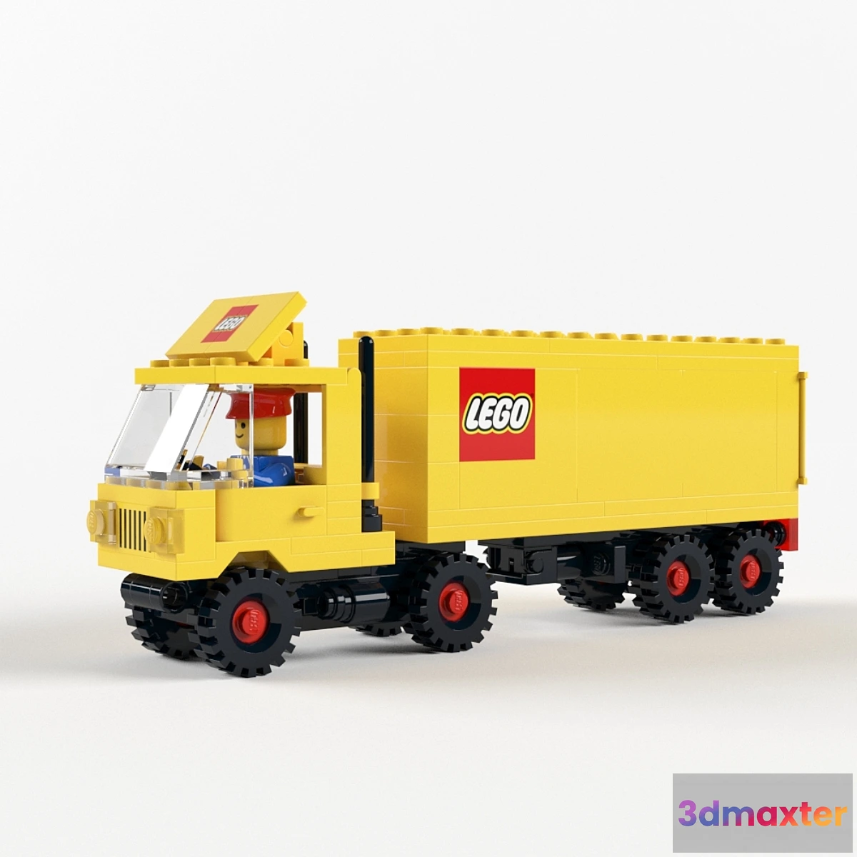 1291945 - Lego 6692 Tractor Trailer 3D Max