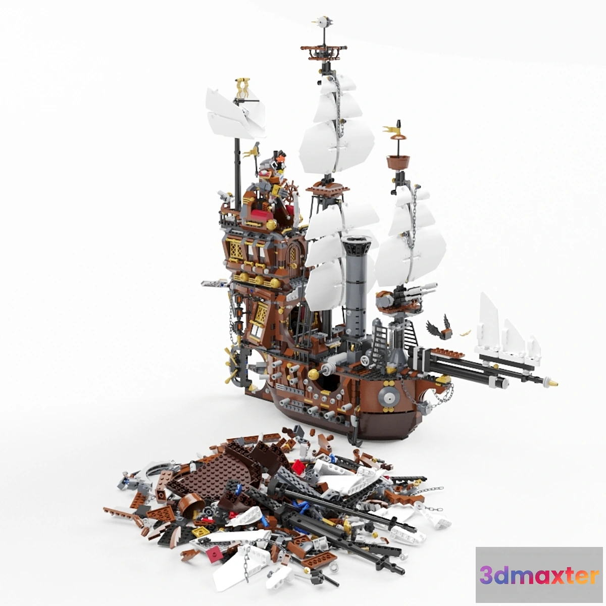 1301403 - 70810 MetalBeard’s Sea Cow 3D Max