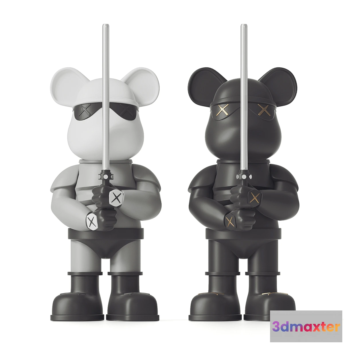 1309755 - Bearbrick 3D Max
