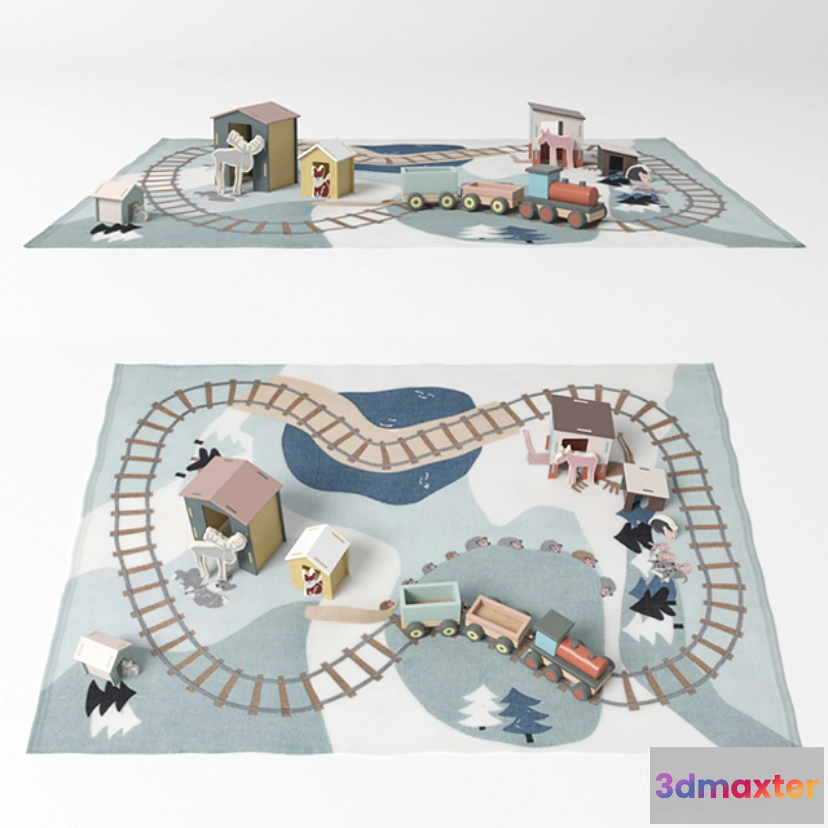 1329889 - Game pad 130Х170 Kid’s Concept 3D Max