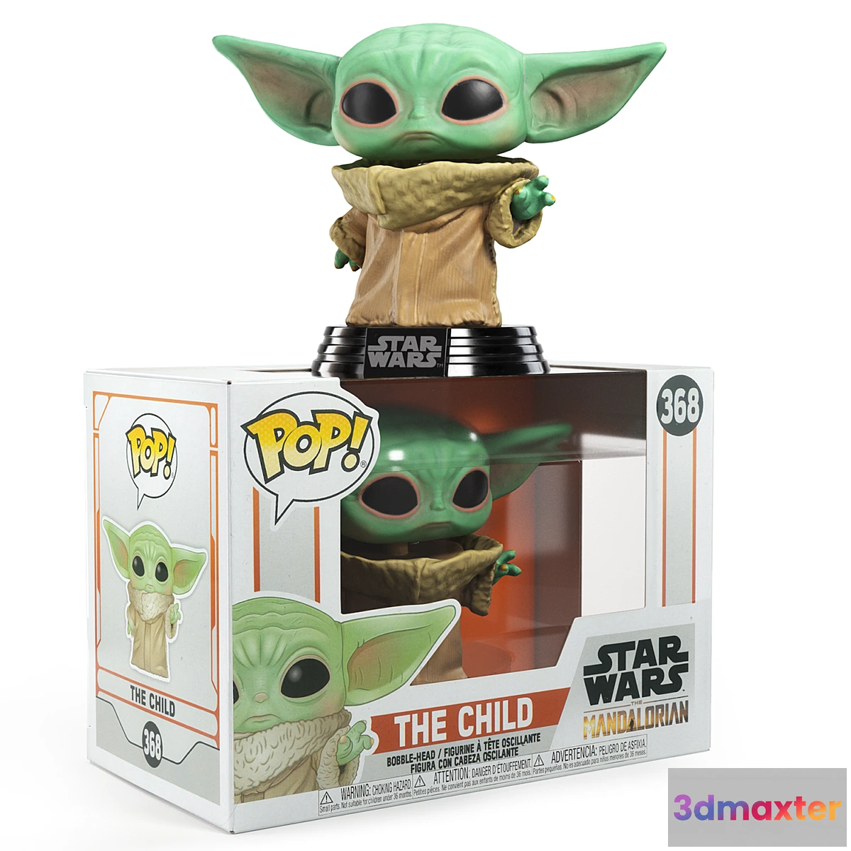 1335781 - Funko Pop Grogu - No.2 3D Max