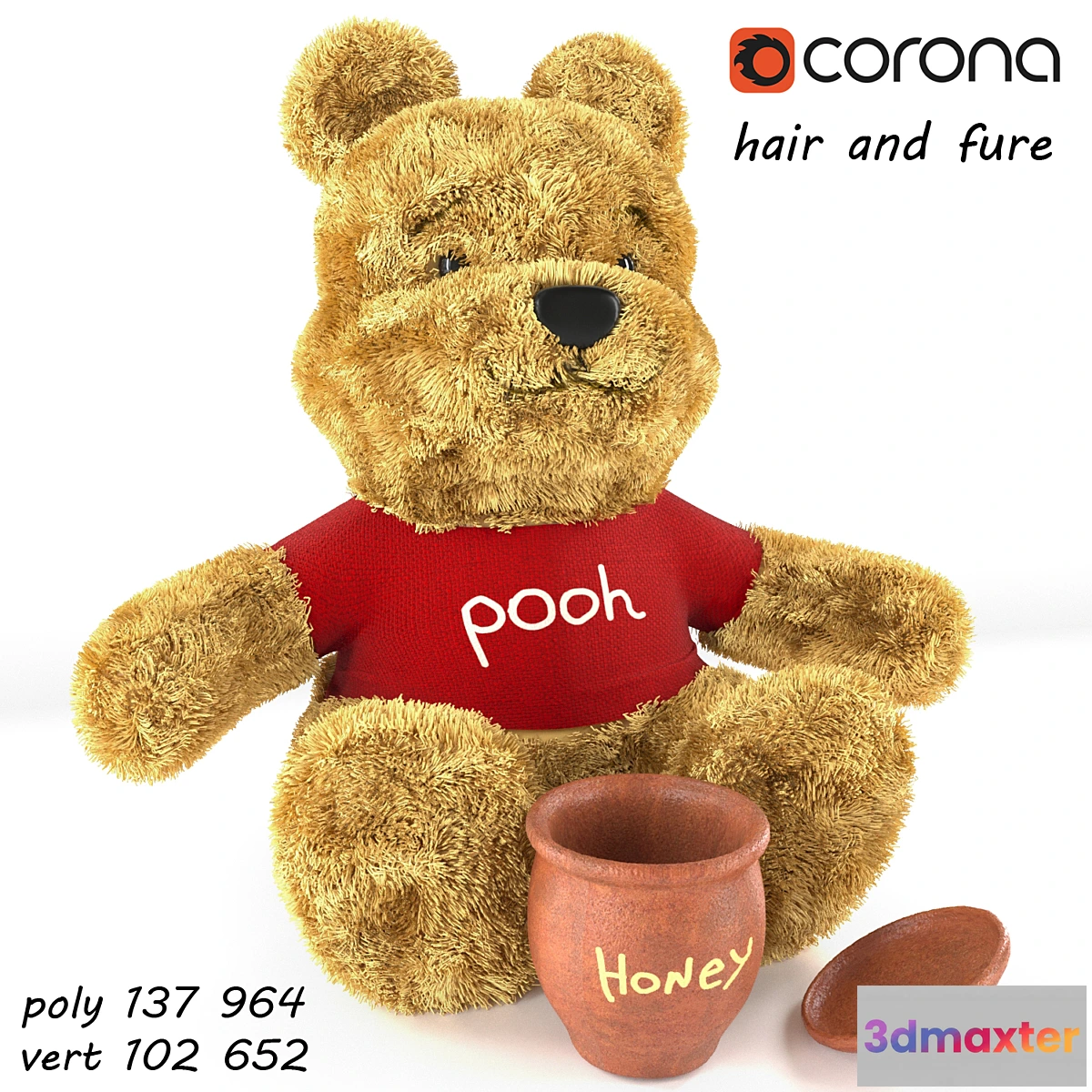 1339473 - Winnie the Pooh 3D Max