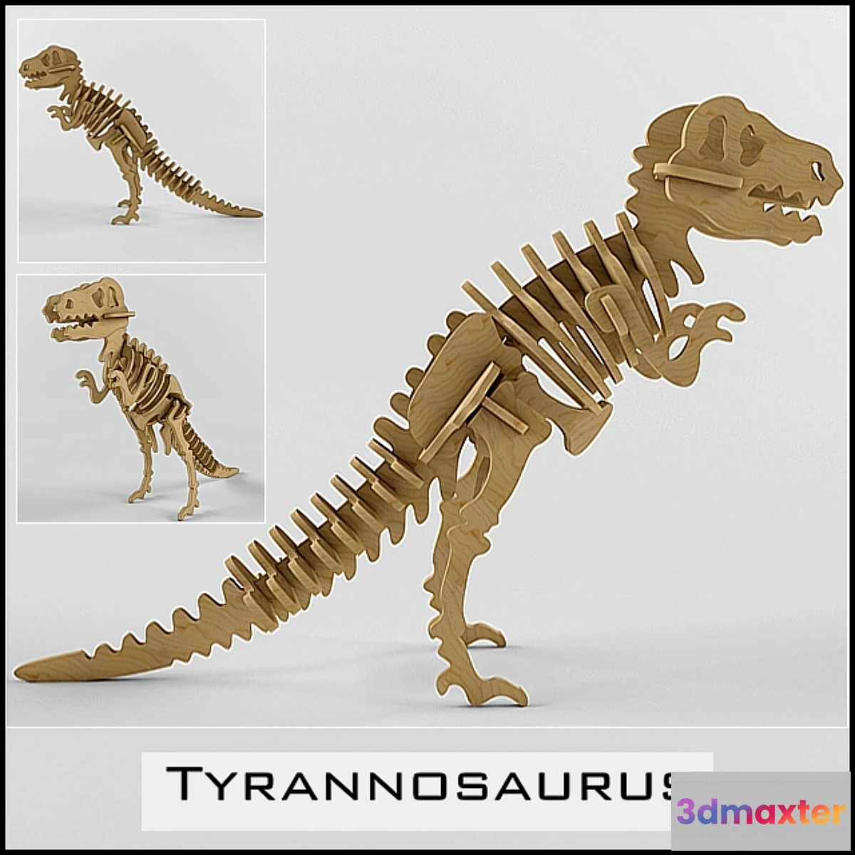 1400370 - Tyrannosaurus 3D Max