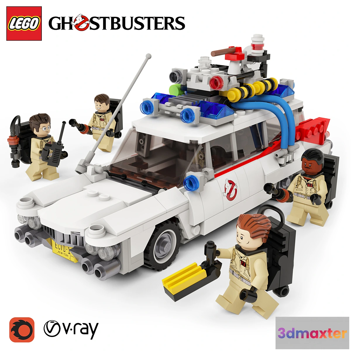 1402540 - LEGO Ghostbusters №21108 3D Max