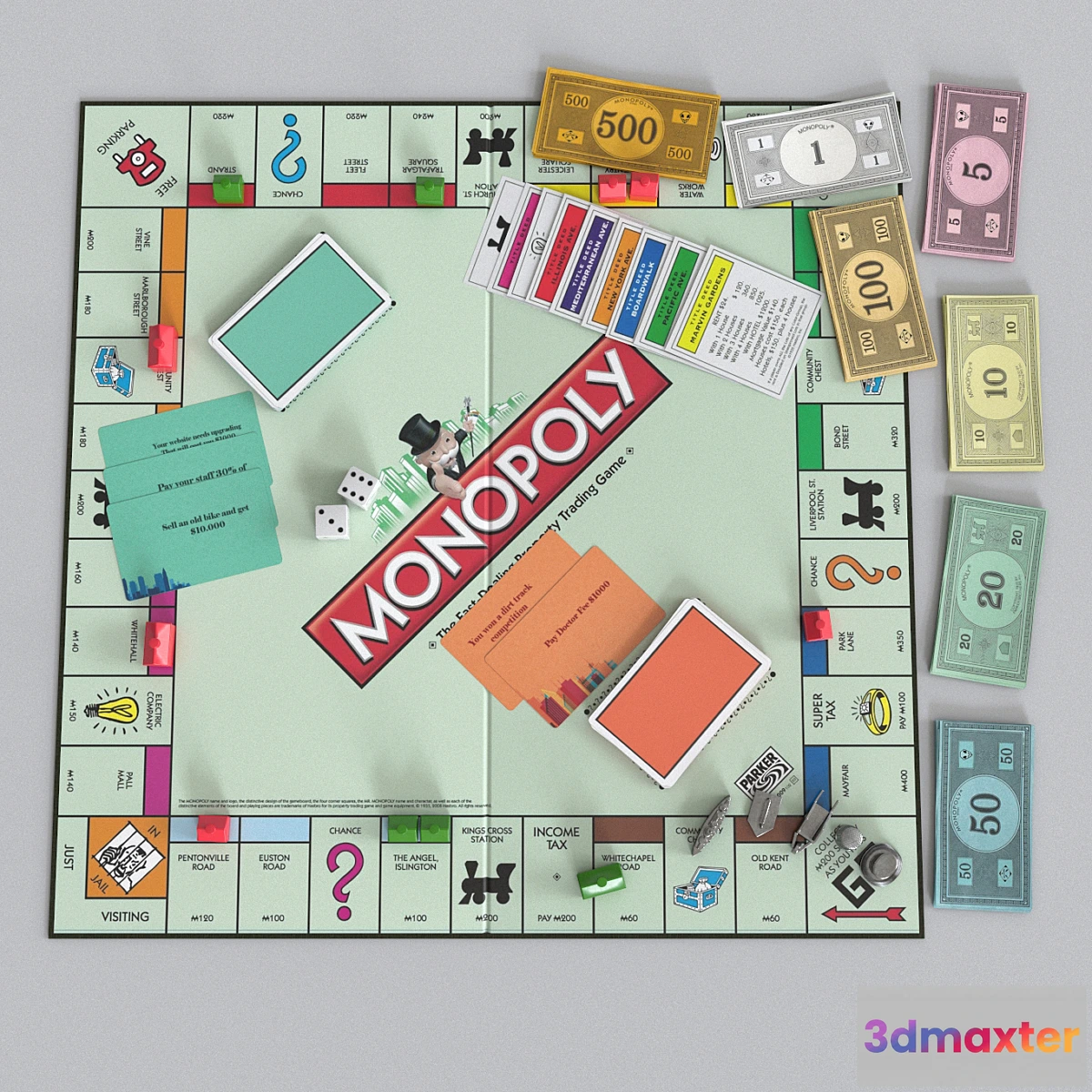 1405814 - Monopoly 3D Max