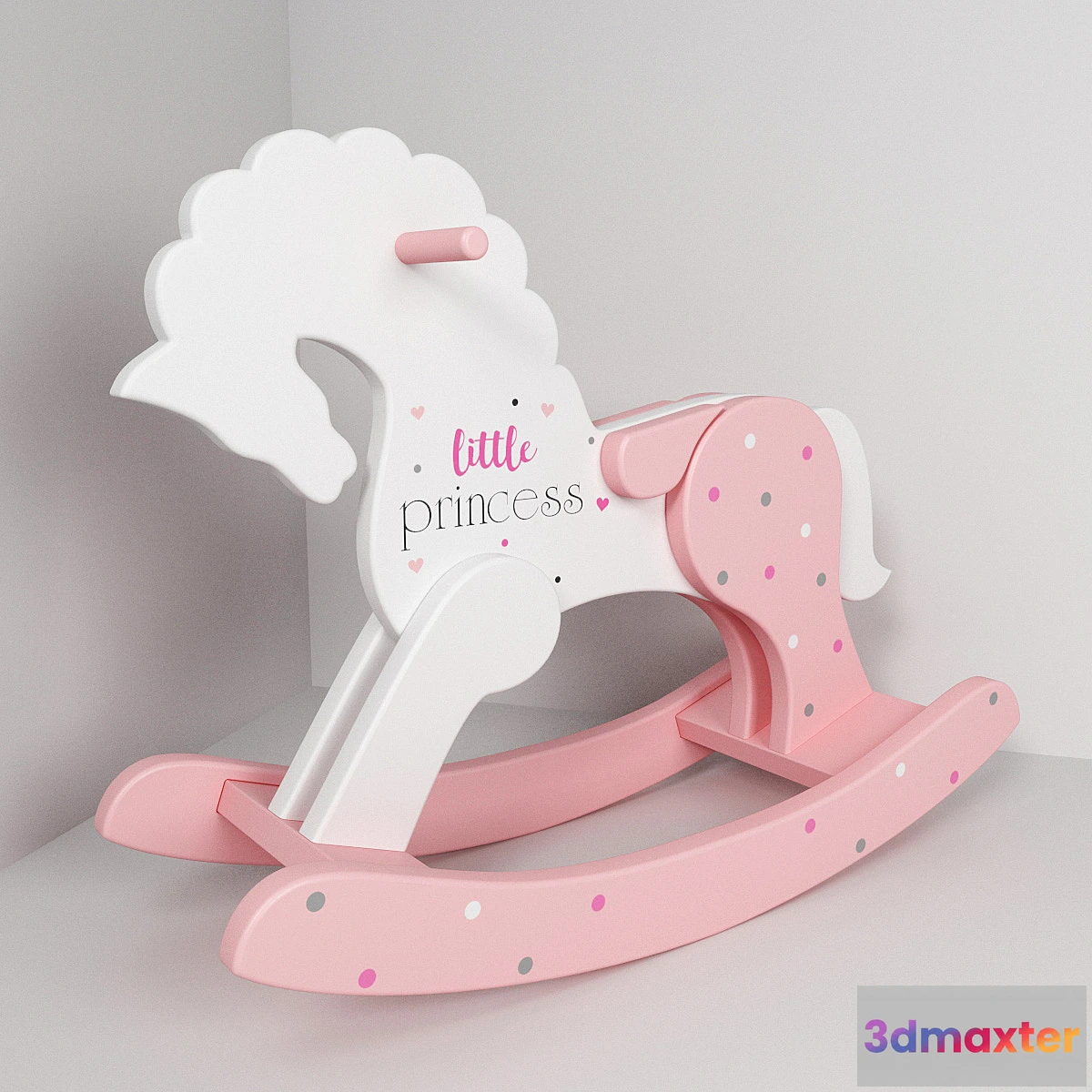 1411230 - Wood horse 03 3D Max