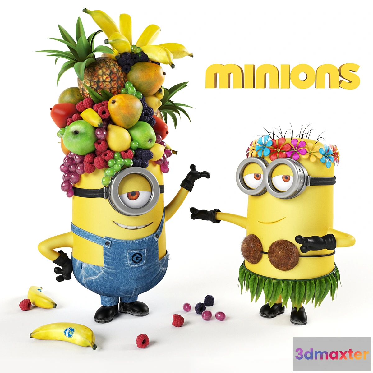 1412630 - Minions on vacation 3D Max