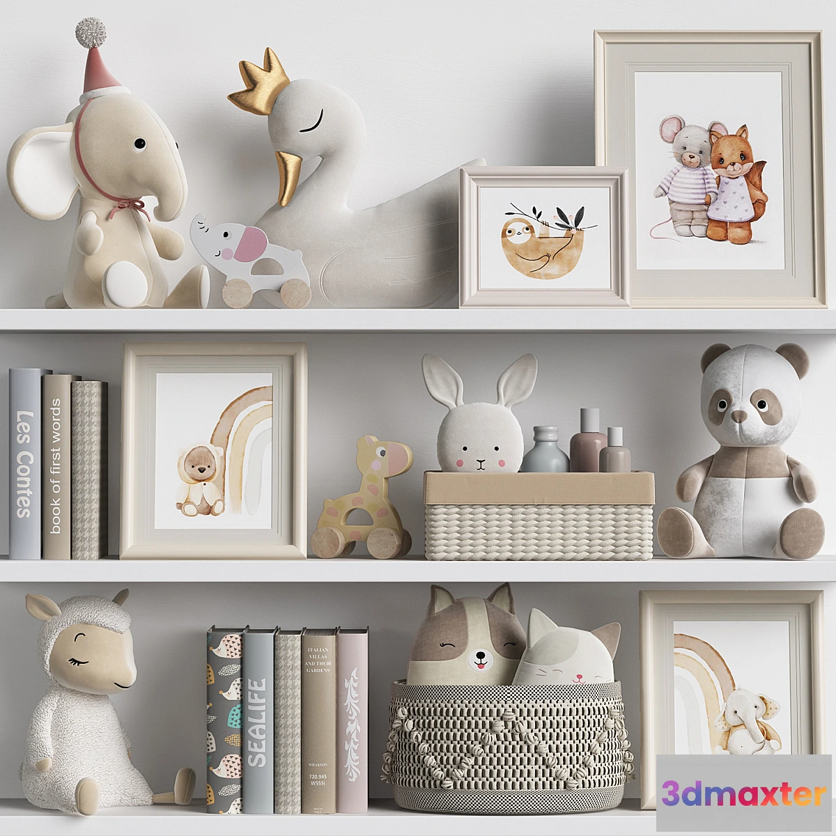 1426060 - Kids Room Decor 64 3D Max