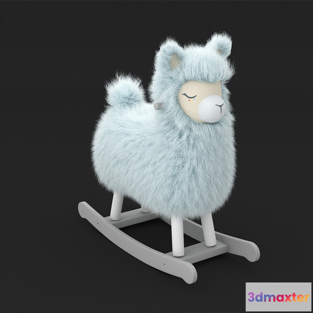 1428844 - Rio rocking llama 3D Max