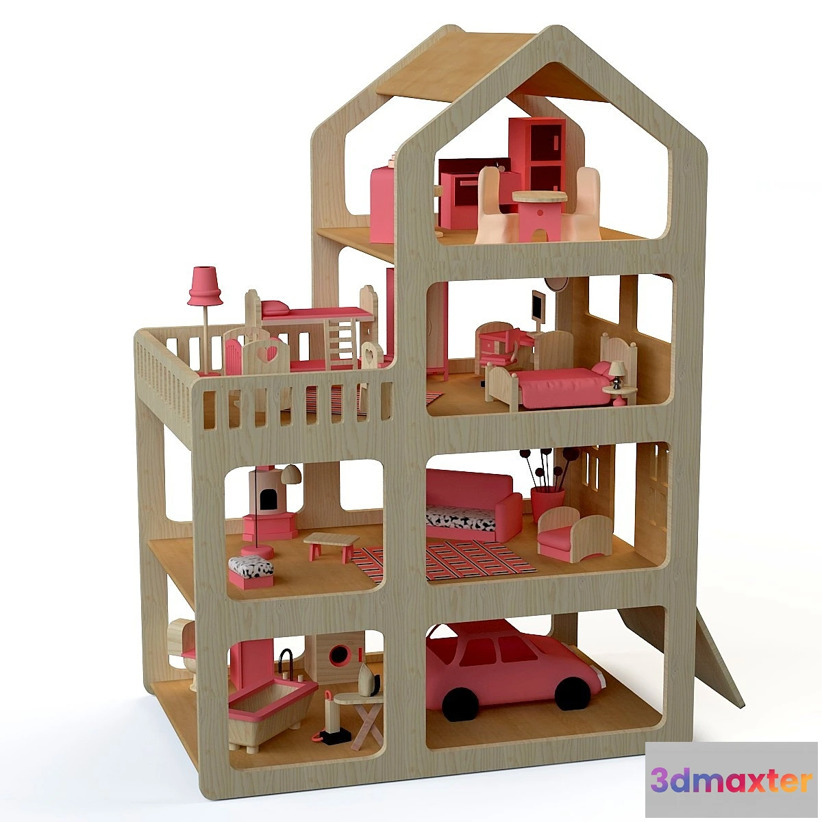 1433288 - Dollhouse 3D Max