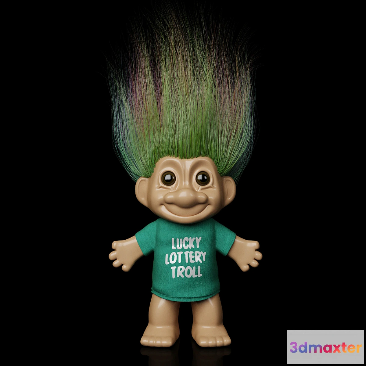 1434866 - Lucky Lottery Troll 3D Max