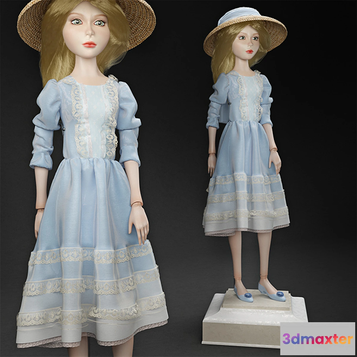 1435264 - Alice Doll 3D Max