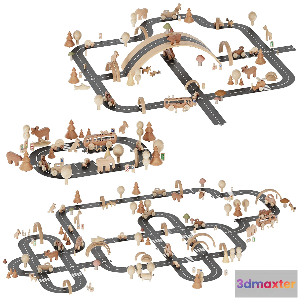 1448264 - children decor set 14 3D Max