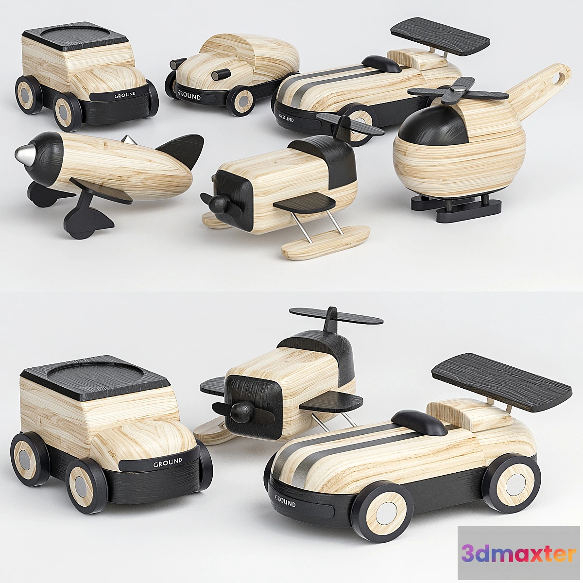 1452166 - wooden toy 3D Max