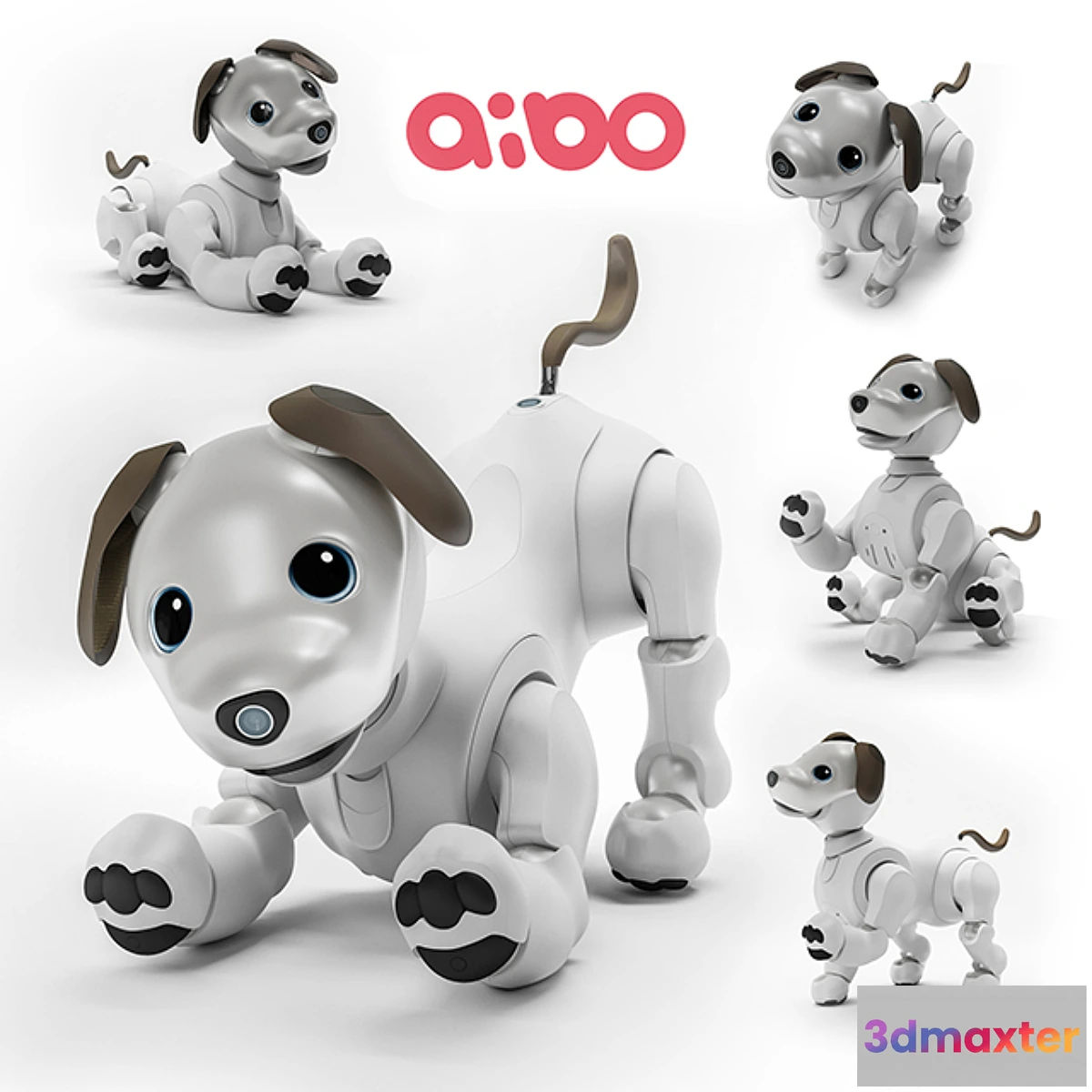 1460948 - SONY Aibo 3D Max
