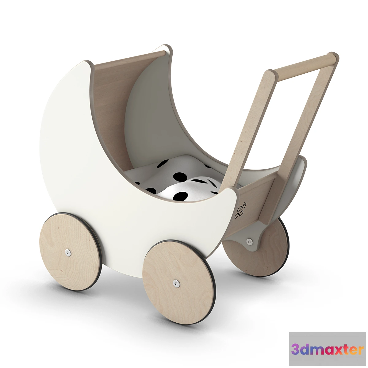 1465138 - Ooh Noo Toy Pram 3D Max