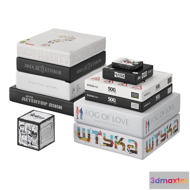 1550637 - Board games 3 3D Max