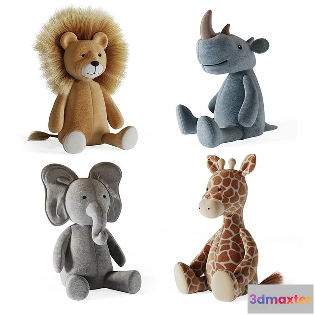1552227 - Plush Toys 04 3D Max