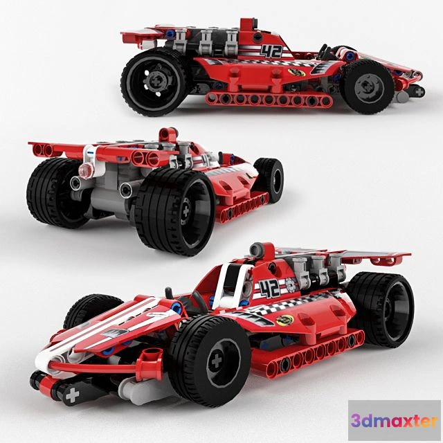 1556409 - Lego Technic Race Car 3D Max