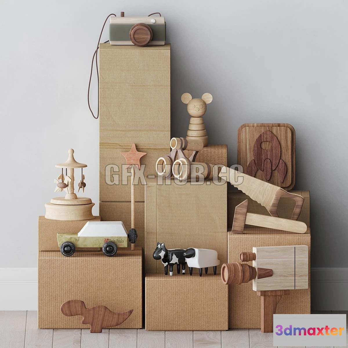 1556711 - Toy Set 001 3D Max