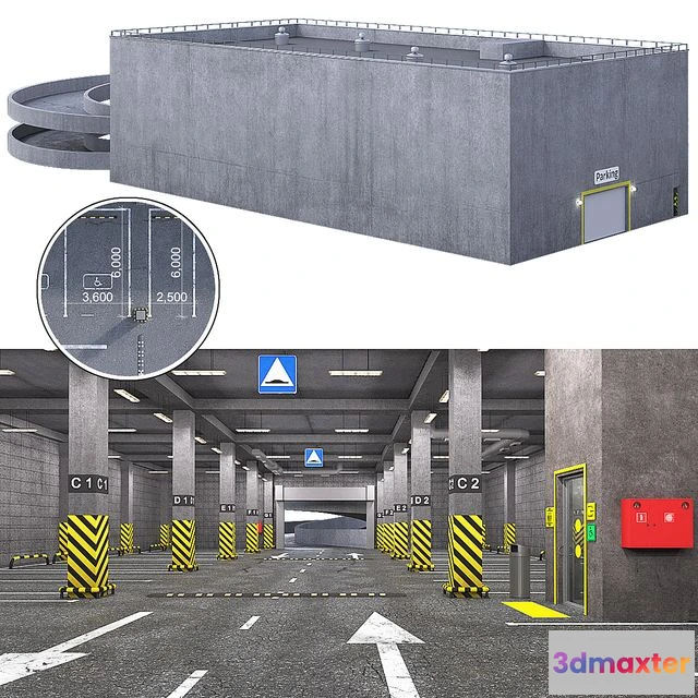 1559687 - Parking 3D Max