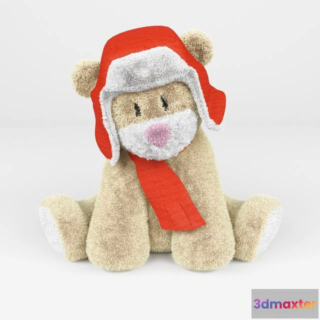 1562335 - mishka toy 3D Max