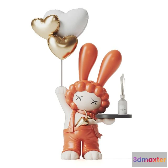 1562496 - Rabbit Toys 3D Max