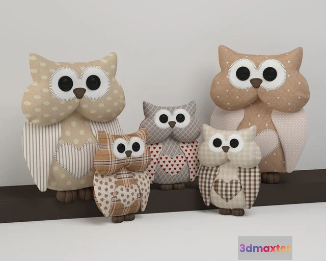 1569588 - Toy Owl 3D Max