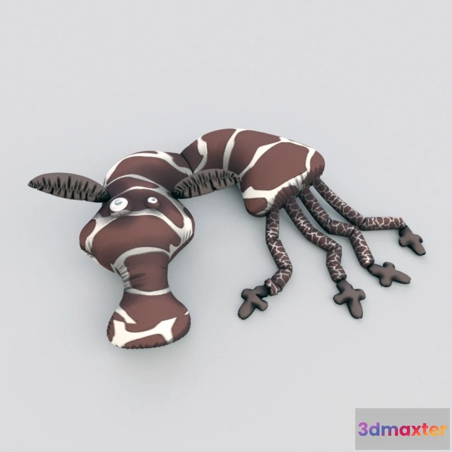 1591752 - child-room - Giraffe soft toy 3D Max