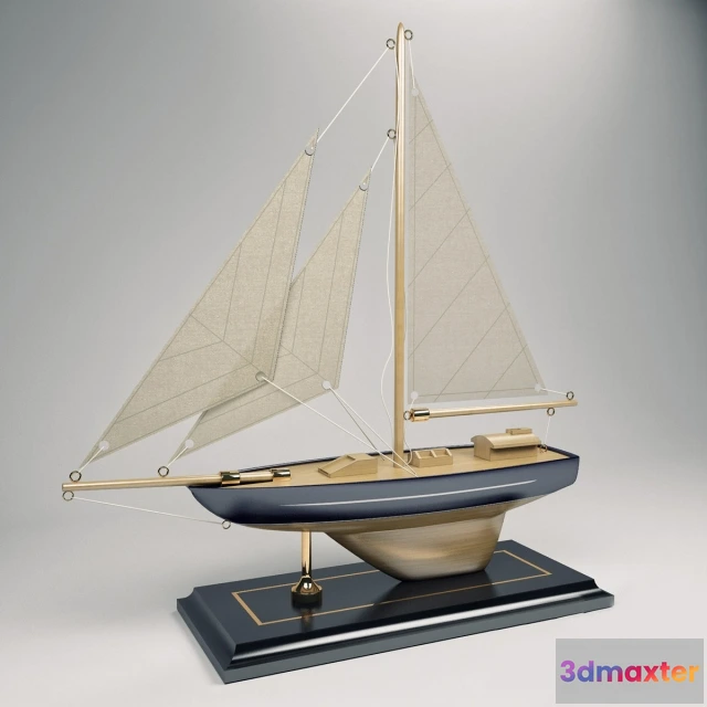 1591814 - child-room - Toy boat 3D Max