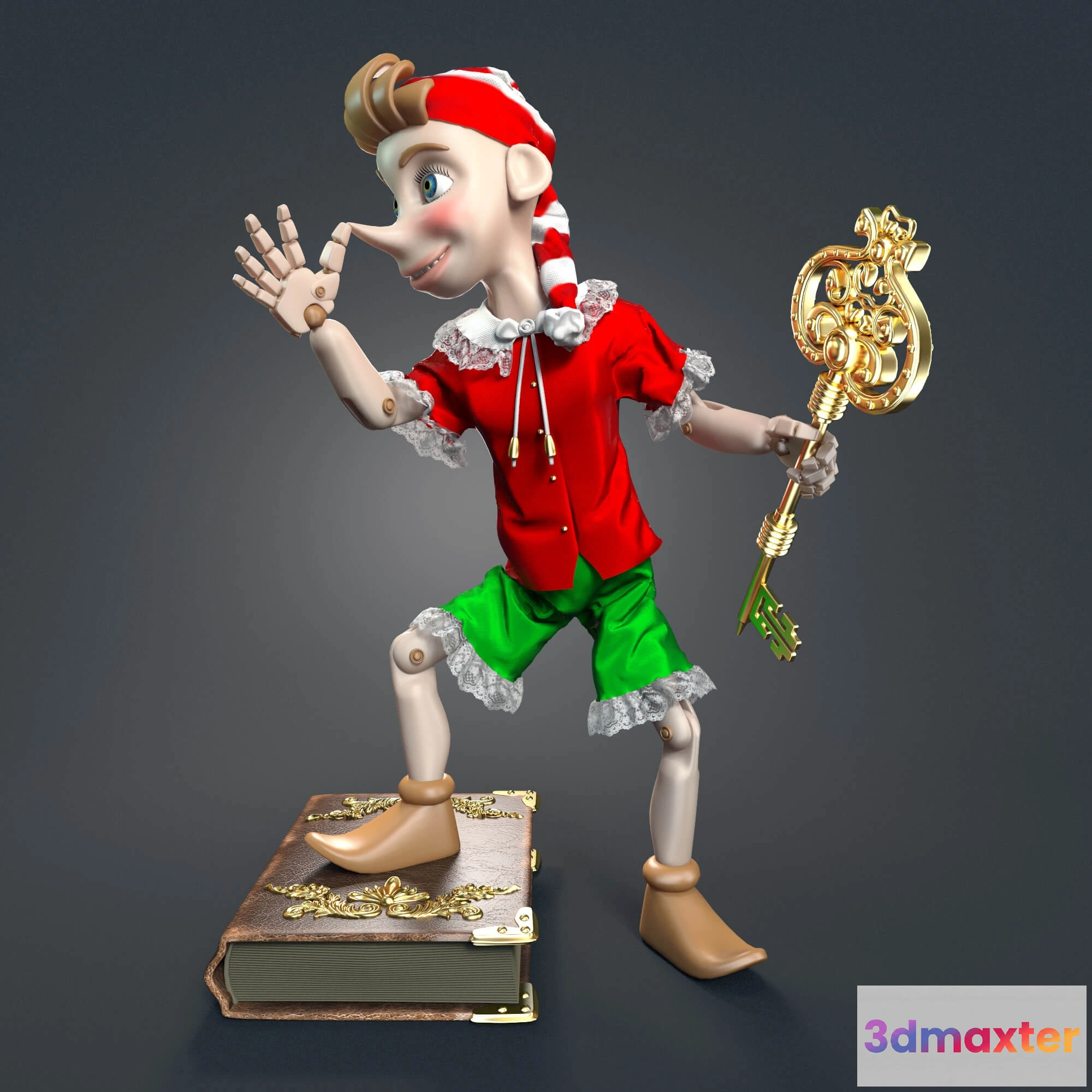1591826 - child-room - Pinocchio 3D Max