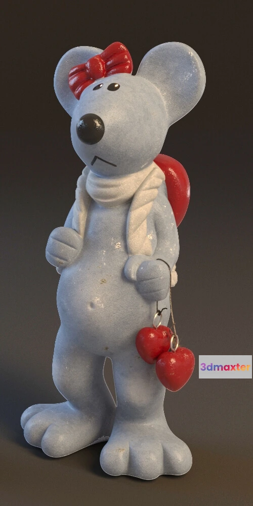 1591938 - child-room - Mouse figurine 3D Max