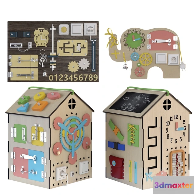 1591948 - child-room - Busy Board 3D Max