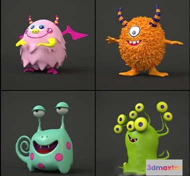 1591960 - child-room - Toy monsters 3D Max