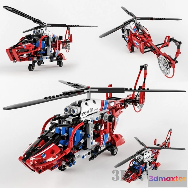 1592000 - child-room - Rescue Helicopter 3D Max