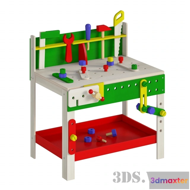 1592008 - child-room - Children’s workbench 3D Max